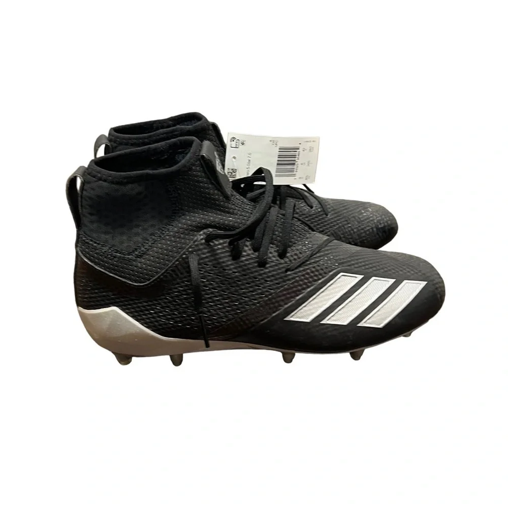 New Adidas‎ Adizero 5 Star 7.0 Mid TD Team Football Cleats Black